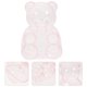 thumbnail image 4 of KAKOWELY 6 cajas de dulces con forma de oso, de plástico transparente, para fiestas, 4 of 4