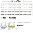 thumbnail image 3 of Juslio Bras for Women Athletic Wirefree Breathable Solid Push Up Bras for Women, 3 of 4