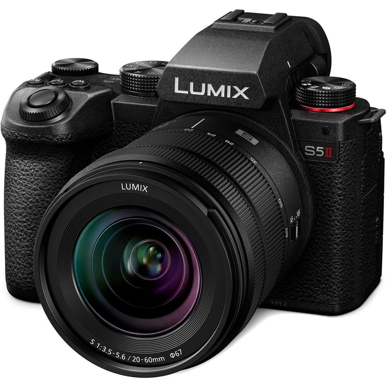Panasonic LUMIX S5II Mirrorless Camera, with 20-60mm F3.5-5.6 L