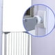 thumbnail image 2 of Paquete de 4 protectores de pared para puerta de bebé para hacer que las barreras de seguridad montadas a presión sean más estables para puerta, marco de puerta y zócalo (blanco) ER, 2 of 5