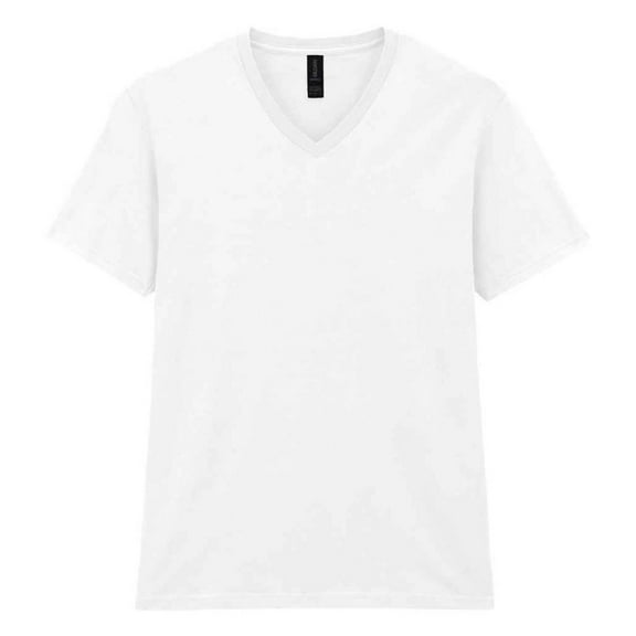 Gildan Mens Softstyle V Neck T-Shirt