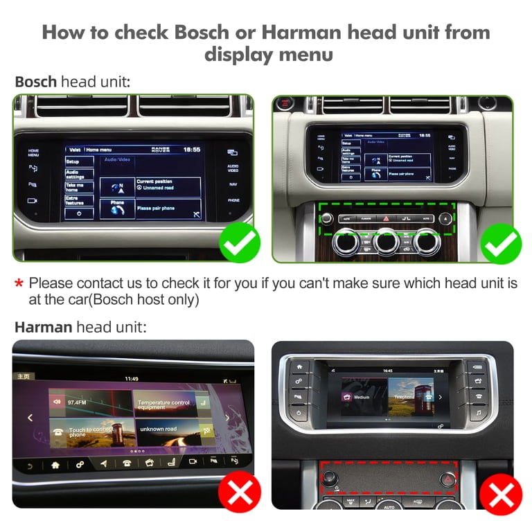 Carplay & Android Auto Wireless for Land Rover & Jaguar