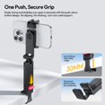 thumbnail image 2 of Ulanzi MA89 Foldable Phone Tripod Stand – 360° Rotating Adjustable Smartphone Holder with Dual Cold Shoe Mounts & Mantis Mode, Portable Vlogging Tripod for iPhone & Android, 2 of 20