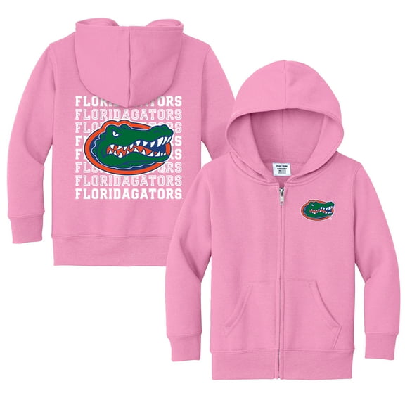 Toddler Chad & Jake Pink Florida Gators Retro Full-Zip Hoodie Sweatshirt