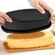 thumbnail image 3 of Molde para pastel de queso Ellipse, utensilios para hornear ovalados para pan y carne para horno y horneado instantáneo, 3 of 5