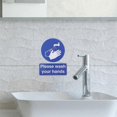 thumbnail image 2 of Hand Wash Stickers - 6pcs Washed Out Poster Hand Protection Signs Employees Wash Hands Poster Please Wash Your Hands Sign for Bathroom Warning Sticker, 2 of 4