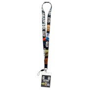Star Wars Darth Vader Lanyard w/Darth Rubber Charm The Dark Side in Red