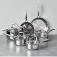thumbnail image 4 of Henckels Clad H3 10-pc Stainless Steel Cookware Set, 4 of 8