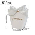 thumbnail image 2 of Jiibva 50pcs Eid Mubarak Gift Boxes,Candy Small Gift Boxes with Ribbon,Muslim Ramadan Party Favour Bags,Islamic Gift Treat Boxes,Eid Favour Boxes for Candies,Goodies,Ramadan Eid Party Decoration, 2 of 7