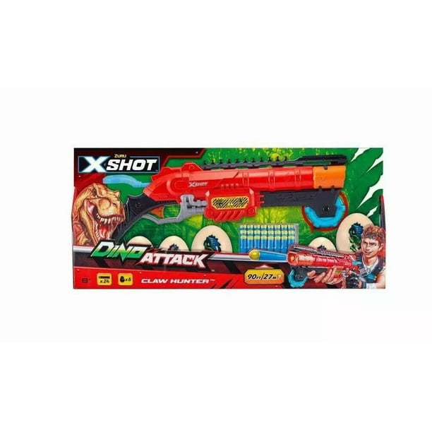 Zuru X-Shot Dino Attack Blaster with Dino Egg Targets - Walmart