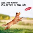 thumbnail image 4 of Frisbee y discos de lanzamiento - Juguete interactivo para perros medianos y grandes - Juguete para perros con sonido al aire libre (rojo), 4 of 5
