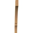 thumbnail image 2 of 3 1/2"W x 44"D x 44"H Balboa Smooth Knee Brace, Western Red Cedar, 2 of 4