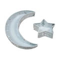 thumbnail image 2 of Mesa de postres del Eid al-Adha, bandeja para servir comida del Ramadán, vajilla, cesta, galletas y aperitivos. Luna Estrella Blanca, 2 of 8
