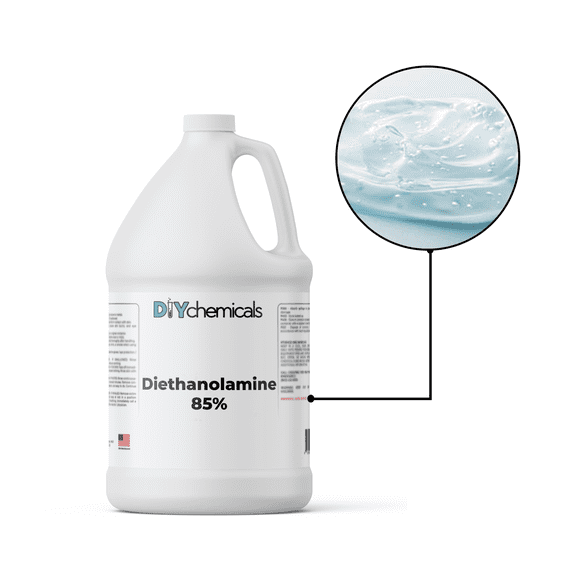 DIYChemicals Diethanolamine – 85% Concentration, Laboratory Chemicals 1 Gallon
