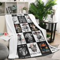 thumbnail image 2 of Vintage Cow Blanket Warm Super Soft Micro Flannel Blanket for Bed Sofa Plane/Living Room Decor 50x60 Inch, 2 of 6
