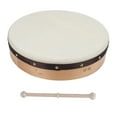 thumbnail image 3 of Pandereta, Tambor De Mano Cabeza De Batería Sintética Duradera Para Aprendizaje De Instrumentos Musicales Para Interpretación, 3 of 7