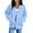 BE05_Sky Blue, variant on Resicozy Womens Light Weight Zip Up Hoodies Long Sleeve Oversized Sweatshirts Y2K Jacket with Pockets 2025 Fall Fashion Clothes Beige 2XL