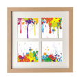 thumbnail image 1 of Graffiti Rue Coloré Point-Couleur Cadre Mur Table Affichage 4 Ouvertures Image, 1 of 3