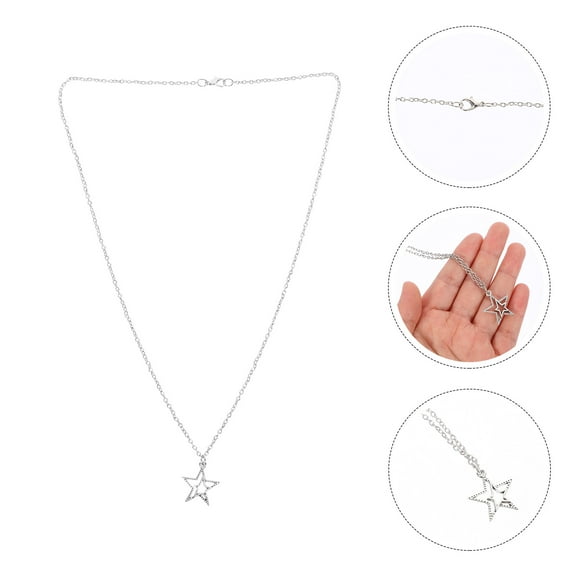 Baluue Zinc Alloy Decorative Necklace Set Stylish Jewelry Accessory for Women and Girls