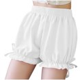 thumbnail image 7 of WMTBSRSW Girl Summer Shorts Ruffled Pumpkin Bloomers Shorts for Kids High Waisted Workout Athletic Shorts Casual Underdress Bottom Shorts 4-16 Years, 7 of 7