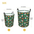 thumbnail image 2 of Lsque Cartoon Turkey pattern Laundry Hamper Basket, Tall Woven Rope Hamper Basket for Clothes, Lightweight Storage Basket, Collapsible Waterproof-Medium, 2 of 8