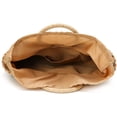 thumbnail image 4 of LHSHID Womens Large Straw Beach Tote Bag Hobo Summer Handwoven Bags Purse wth Pom Poms, 4 of 5