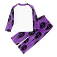 thumbnail image 4 of Matching Halloween Pajamas for Family Party Pjs Family Jammies Long Sleeve Funny Novelty Pumpkin Face Ghost 2 Piece Sets Casual Trendy Matching Holiday Pajamas Girl 2-3 Years, 4 of 4
