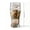 Clear, variant on MOAOASPER Highland Cow Decorative Beer Glass, 500ml, Lead-Free, Floral Mountain Print, Scottish Themed Gift & Bar Decor Drinking Cup