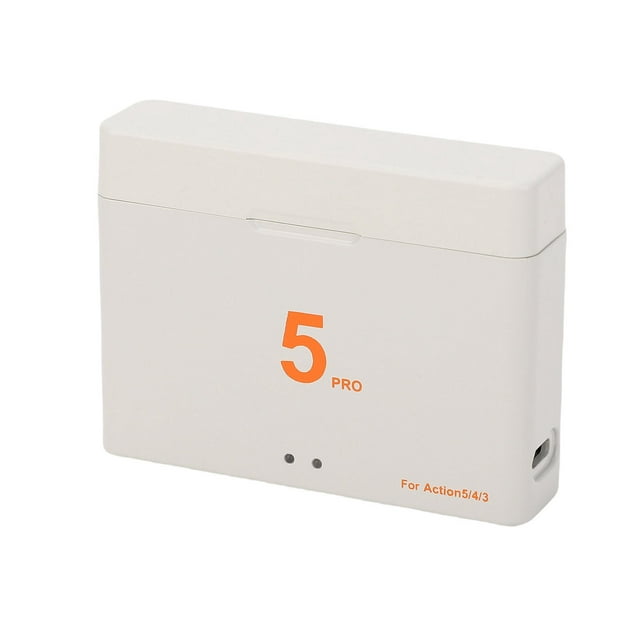 Cargador de Baterías Duales, Cargador de Batería 5V 3A Entrada RÁPIDA 70 MINUTOS PARA LA CÁMARA DE ACCIÓN