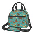 thumbnail image 1 of Easygdp Cute Animals Caja de Almuerzo para Mujeres y Hombres, Bolsa de Almuerzo Insulada, Bolsas Reutilizables Impermeables para Viajes, Trabajo y Picnics, 1 of 7