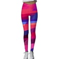 thumbnail image 1 of B91xZ Pantalon de Yoga Jambe Droite pour Femmes Legging de Course, Rose Vif S, 1 of 4