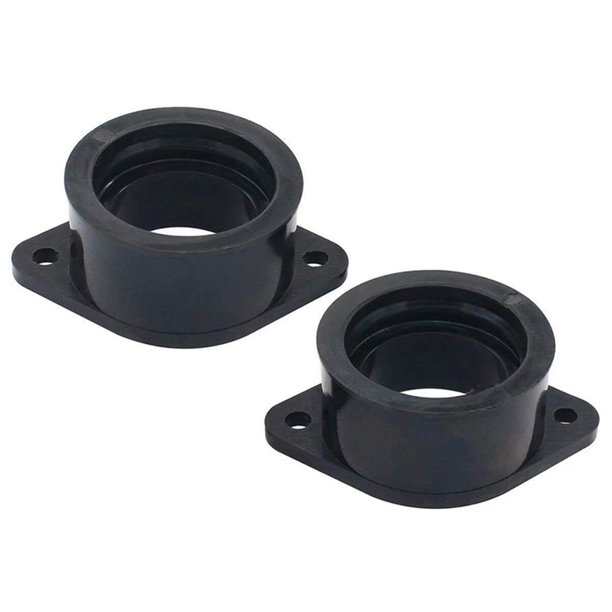 Riwesomey Reemplazo de 2 uds para 74-75 KZ400, colector de admisión de carburador, junta de arranque, aislador de carburador, pieza de Vehículos, repuestos y accesorios Mis Riwesomey VI0297-00B