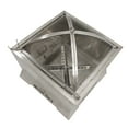 thumbnail image 4 of Square Domed Stainless Steel Spark Screen and Screen lift for 22" Square Peak Fire Pit, 4 of 6