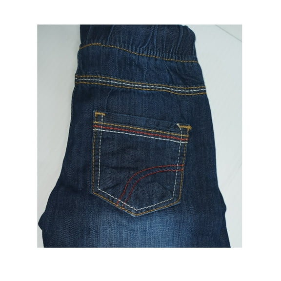 SkyHi Boys - Adjustable Waist - Organic Cotton - Denim Jogger Style H – Size 3t