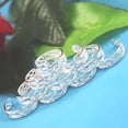 thumbnail image 4 of Opolski 10 Pcs Adjustable Silver Plated Open Jewelry Toe Rings for Women Party Gift, 4 of 7