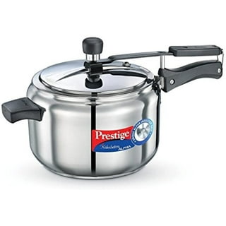 Prestige PRSS4 4 Liters Deluxe Stainless Steel Pressure Cooker