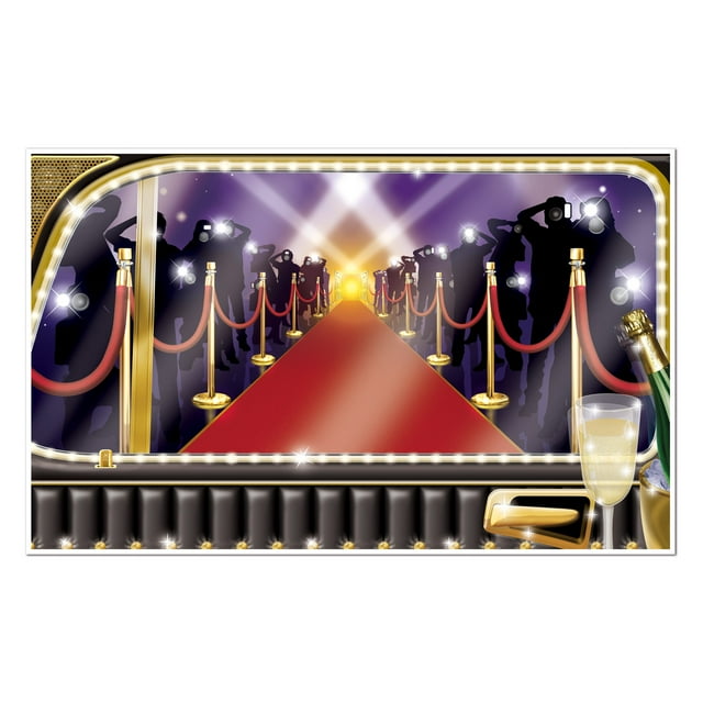 The Beistle Company VIP Limo Arrivée Insta-View (Lot de 6)