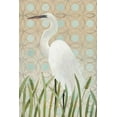 thumbnail image 2 of Lovell, Kathrine 17x24 Gold Ornate Wood Framed with Double Matting Museum Art Print Titled - Free as a Bird Egret, 2 of 4