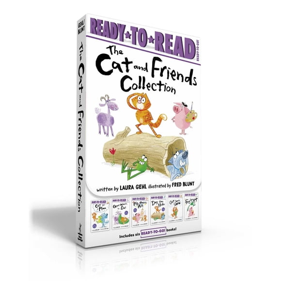 Colección Simon Spotlight El Gato y sus Amigos - Set de Libros en Caja