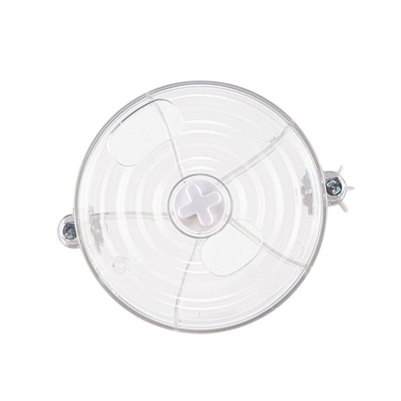 BIBABLYKE Parrots Foraging Feeder Toy Interactive Rotating Training Wheel Bird Cage Food Holder Ball for Budgies Conure Cockatiel