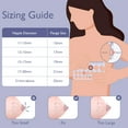 thumbnail image 5 of 8PCS Flange Sizing Kit 15mm for 24mm Flanges/Shield, Soft Silicone Flange Insert Compatible Momcozy/Spectra/Medela Breast Pump, Breast Pump Essential kit(with Nipple Rulers and Storage Bag), 5 of 8