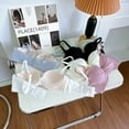 thumbnail image 3 of Ropa interior japonesa sexy para niñas, sujetador push-up de pecho pequeño sin aro de acero, sujetador superior fino inferior grueso para mujer, 3 of 6