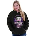 thumbnail image 3 of Betty Boop Hashtag Sassy Style Hoodie Sweatshirt Women Brisco Brands S, 3 of 4