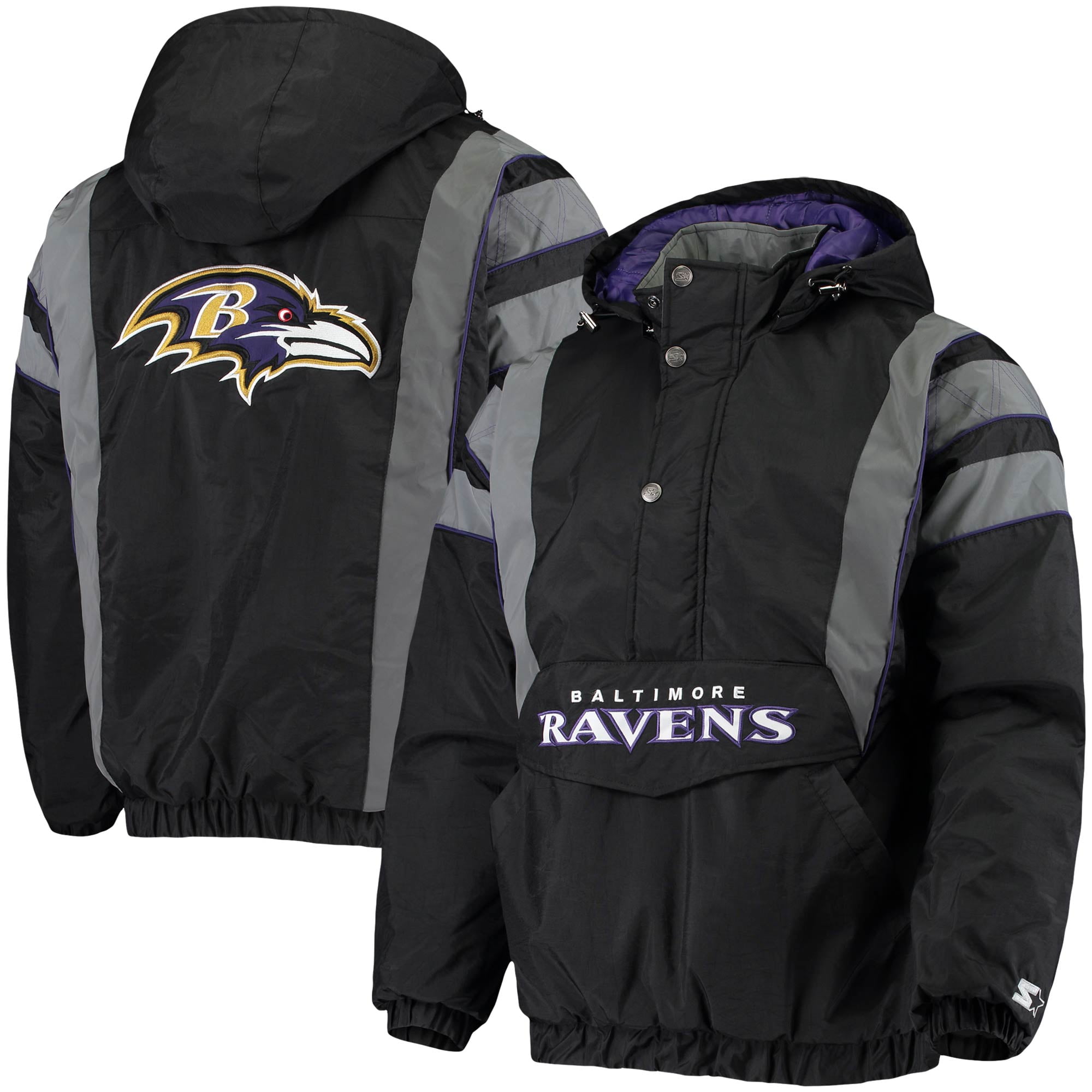 Baltimore Ravens Starter Thursday Night Gridiron Reflective Stripe Half
