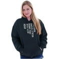 thumbnail image 3 of Funny You Look Stupid Doing That Joke Unisex Plus Fleece Graphic Hoodie Brisco Brands 5X, 3 of 5
