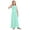 Mint Green, variant on Girls Jumpsuit Sleeveless Chiffon Romper Long Wide Leg Trousers Party Wedding Communion Formal Ivory 12