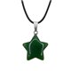 thumbnail image 3 of Collar de cuerda de cuero con diseño de estrella para clavícula, ideal como regalo de cumpleaños o fiesta., 3 of 5