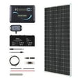 thumbnail image 5 of Renogy 200 Watt 12 Volt Monocrystalline Solar Panel, 30A PWM Charge Controller, Starter Kit for RV, Boats, Trailer, Camper, Marine, Off-Grid System, 5 of 7
