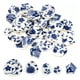 thumbnail image 1 of Uxcell 1 juego de azulejos de mosaico de cerámica irregular azul y blanco de 0.94'' 1.18'' 1.22'' 1.61'' para kits de mosaico, 1 of 7