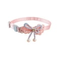 thumbnail image 2 of Adorable Cat Collar with Bow, Cute Kitten Collars for Girl Cats Pink Cat Bows & Accessories Breakaway Safety Cat Bowtie Collar, 2 of 6